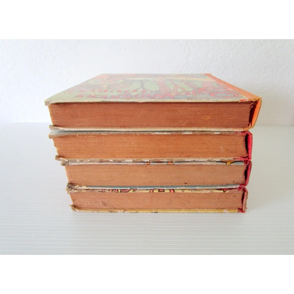 Billy Whiskers Series Lot of 4 Early Antiquarian Children's Books Goat Tourist